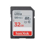 Sandisk SDSDUNR-032G-GN3IN 32 GB 120Mb/s HC-I Ultra C10 SD Hafıza Kartı