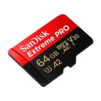 Sandisk SDSQXCU-064G-GN6MA - Sandisk Extreme Pro 64GB 20090MBS Microsdxc Uhs-I A2 V30 Hafıza Kartı | DJI Türkiye Karacasulu Garantili |