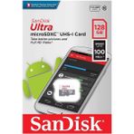 Sandisk Ultra 128GB 100MB/S Microsdxc Hafıza Kartı