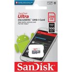 Sandisk Ultra 256GB 100MB/S Microsdxc Hafıza Kartı