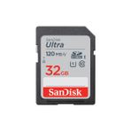 Sandisk Ultra 32GB SDHC 120 MB/s Hafıza Kartı