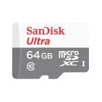 Sandısk Ultra 64 Gb 100 Mb/S Uhs-I Class 10 Sdsqunr-064G-Gn3mn Micro Sd Kart 619659185077