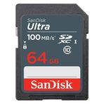 Sandisk Ultra 64GB MicroSDXC 100MB/s SDSDUNR-064G-GN3IN Hafıza Kartı