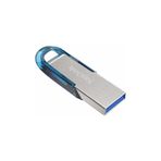 SanDisk Ultra Flair 64 GB SDCZ73-064G-G46B USB 3.0 Bellek - Tropical Blue