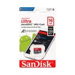 Sandisk Ultra Micro Sd 16gb Class 10 Uhs-ı 120mb/s Hafıza Kartı