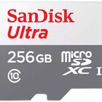 Sandisk Ultra microSDHC/microSDXC Uhs-I Kart 256GB Hafıza Kartı Gri