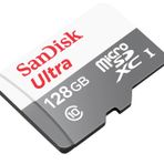 Sandisk Ultra Microsdxc 128Gb C10, Uhs-1,100Mb/S R 4X6, 7Y Hafıza Kartı Siyah