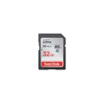 Sandisk Ultra SDHC 32GB 80MB/S C10 Flash Memory Card (SDSDUNC-032G-AN6IN)