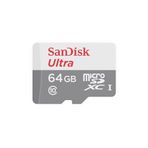 Sandisk Ultra Sdsqunr-064G-Gn3mn Class 10 Uhs-I 64 Gb Micro Sd Kart