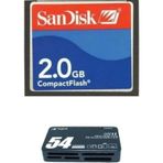 Sandisk USB 2.0 CF Kart Okuyucu 2 GB Compact Flash Hafıza Kartı