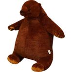SandMister Hug Ayı Peluş Oyuncak Bebek Sarılma Yastık Şişman Büyük Ayı Bebek (Yurt Dışından) - Kahverengi - Beyaz