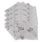 Sandviç Sarma kağıdı, 500 Yaprak Gres Geçirmez şarküteri Kağıt çarşaf Gıda Sepeti Astar, Tavuk, Patates kızartması, Pişirme Ekmekleri, Hamur Işleri Için Yüksek (Beyaz Gazete Baskı)