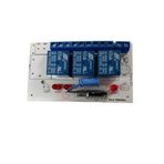SANEC 3 Kanal 433 MHz Kablosuz RF Alıcılı Röle Kartı Kutulu