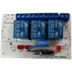SANEC 4 Kanal 433 MHz Kablosuz RF Alıcılı Röle Kartı Kutulu