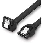 SANEC 40 cm Sata Data Kablo - 90 Derece - Metal Klip
