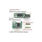 SANEC 433MHz RF Alıcı Verici Modül Kristalli Takım
