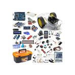 SANEC Arduino Uno Full Başlangıç Seti 2WD Robot Araba 113 Parça 377 Adet
