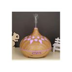 SANEC Aroma Difüzör Gece Işığı 7 Led Desenli Nemlendirici Kumandalı Buhar Makinesi 550 ml