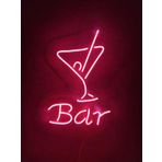 SANEC Bar Neon Tabela Kokteyl Neon Duvar Dekorasyonu Dekoratif Aydınlatma