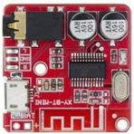 SANEC Bluetooth 4.1 Ses Alıcı (Audio) Modülü - Kablosuz Stereo Müzik Modülü - Kırmızı