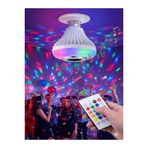 SANEC Bluetooth RGB LED Hoparlörlü Akıllı Ampul - Renkli Müzikli Lamba ve Kumanda