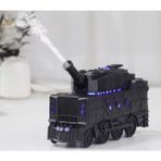 Sanec Buhar Efektli Zırhlı Tren Tasarımlı Aromaterapi Hava Nemlendirici – LED Işıklı, Sessiz ve USB Şarjlı - Çok Renkli