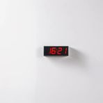 SANEC Dijital Led Duvar ve Masa Saati - Kırmızı (Kasa Ölçüsü: 15x37 cm)