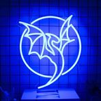 SANEC Ejderha Neon Led Tabela Dekoratif Aydınlatma