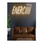 SANEC Enerciii - Led Dekoratif Duvar Aydınlatması Neon Duvar Yazısı Sihirli Led Mesajlar