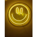 SANEC Gülenyüz Neon Emoji Smile Neon Led Dekoratif Duvar Aydınlatması Neon Duvar Yazısı
