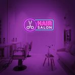SANEC Hair Salon Kuafor Neon Led Tabela