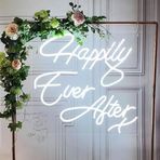SANEC Happly Ever After Neon Tabela Neon Yazı Dekoratif Aydınlatma