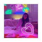 SANEC Kalp Neon Şekiller İşaret Neon Led Dekoratif Duvar Aydınlatması Neon Duvar Yazısı