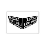 SANEC Led Tabela 16x128cm Çift Taraflı Beyaz Kayan Yazı-Wifi