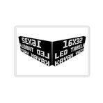 SANEC Led Tabela 16x32cm Çift Taraflı Beyaz Kayan Yazı-Wifi