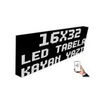 SANEC Led Tabela 16x32cm Tek Taraflı Beyaz Kayan Yazı-Wifi