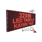 SANEC Led Tabela 32x96cm Çift Taraflı Kırmızı Kayan Yazı-Wifi