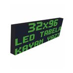 SANEC Led Tabela 32x96cm Tek Taraflı Yeşil Kayan Yazı-Wifi