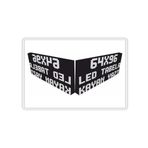 SANEC Led Tabela 64x96cm Çift Taraflı Beyaz Kayan Yazı-Wifi