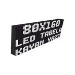 SANEC Led Tabela 80x160cm Tek Taraflı Beyaz Kayan Yazı-Wifi