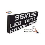 SANEC Led Tabela 96x192cm Tek Taraflı Beyaz Kayan Yazı-Wifi