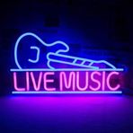 SANEC Live Music Neon Led Tabela Dekoratif Aydınlatma