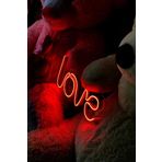 SANEC Love - Led Dekoratif Duvar Aydınlatması Neon Duvar Yazısı Sihirli Led Mesajlar