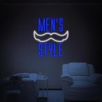 SANEC Men’s Style Bıyık Neon Led Tabela
