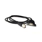 SANEC Panel Tipi Dişi Erkek Vidalı 1.5 Metre Usb Extension Usb Panel Montajlanabilir Uzatma Kablosu 1.5mt