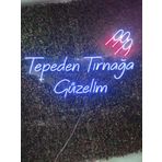 SANEC Tepeden Tırnağa Güzelim Güzellik Merkezi Kuaför Neon Led Tabela
