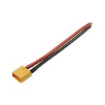 SANEC Xt90 Erkek Lipo Pil Şarj Kablosu 15 cm 2,5mm Siaf Silikon Kablolu