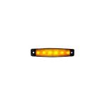 Sanel 6 LED 24 V Parmak Lamba Sarı 10 Adet