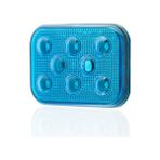 Sanel Animasyonlu 12 - 24V Universal Kare 6 Led Dış Mekan Uyumlu Mavi SBDF6B