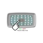 Sanel Dokunmatik LED Tavan Lambası 12V ( Beyaz Işık ) - 4000K - Ilık Beyaz